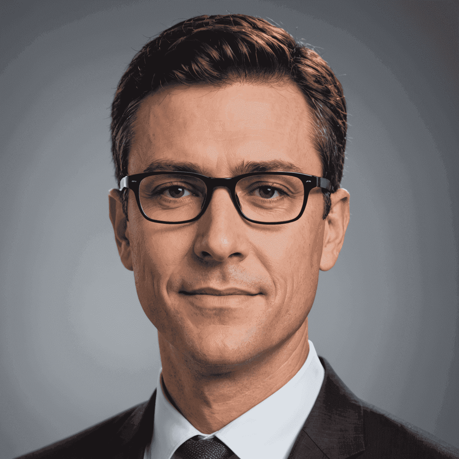 Professional headshot of Michael Roberts, a male with short dark hair wearing glasses and a professional attire