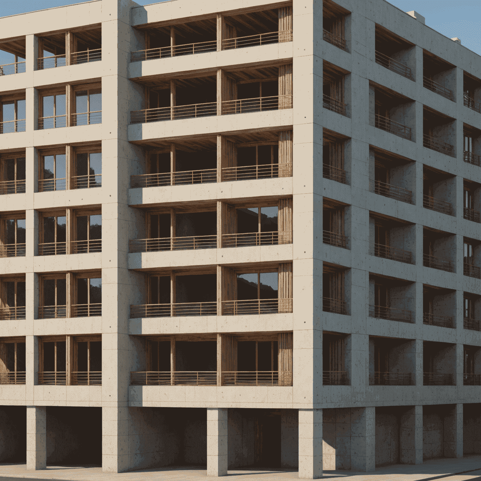 Architectural section view created with Skalp showing detailed cut patterns, line weights, and material hatching